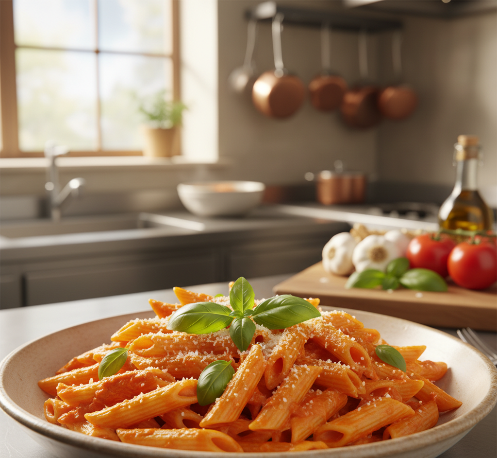 If you’re craving a comforting, flavorful meal that doesn’t require hours in the kitchen, this creamy tomato garlic pasta in 30 minutes is exactly what you need. It’s rich, velvety, and packed with bold garlic flavor, balanced perfectly by a smooth tomato cream sauce that clings to every bite of pasta.