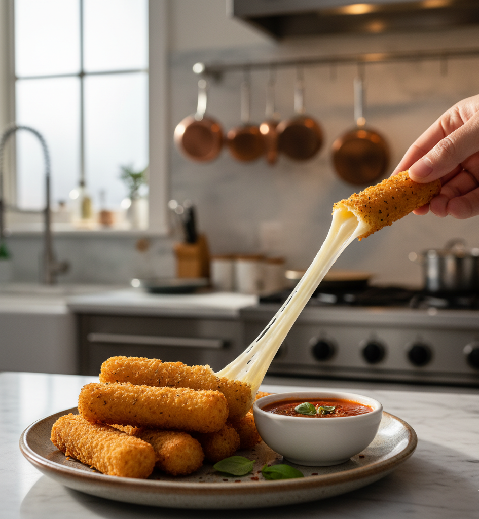 When it comes to crowd-pleasing appetizers, nothing beats a plate of hot, crispy mozzarella sticks fresh out of the fryer. With their golden, crunchy coating and irresistibly gooey cheese center, they’re the ultimate comfort snack that disappears within minutes at any party or gathering.