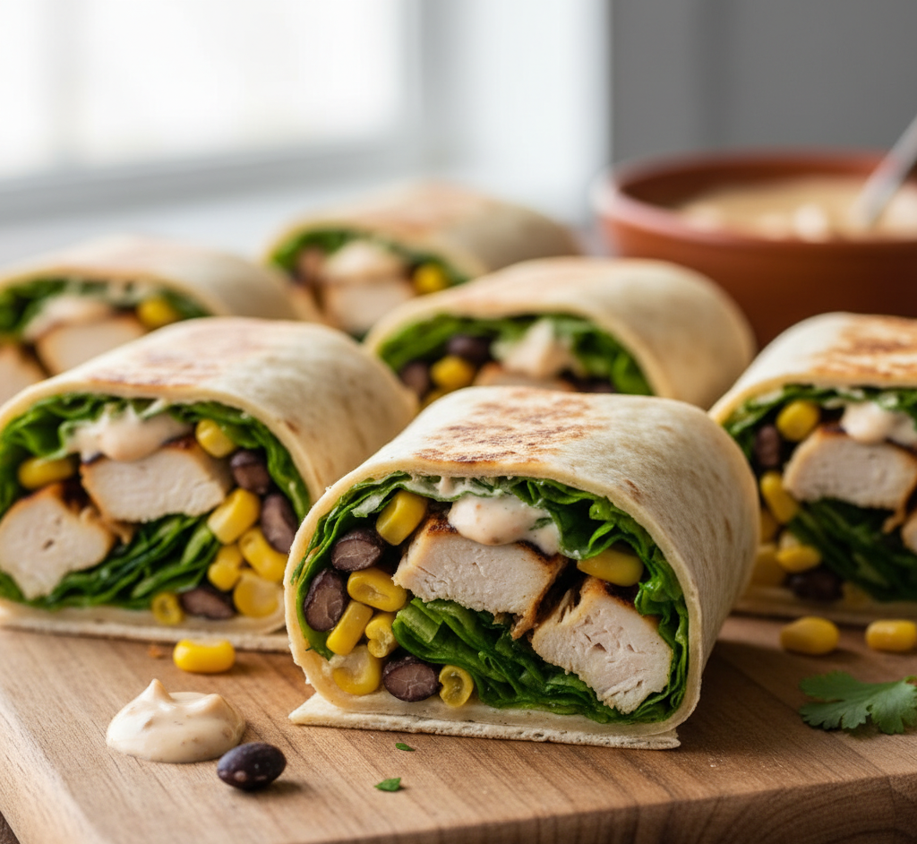 If you’re looking for a fresh, flavorful, and satisfying meal that doesn’t take hours to prepare, these Southwest chicken wraps are exactly what you need. Loaded with juicy chicken, crisp veggies, and a zesty Southwest-inspired sauce, they deliver bold flavor in every bite while still being light and nutritious.