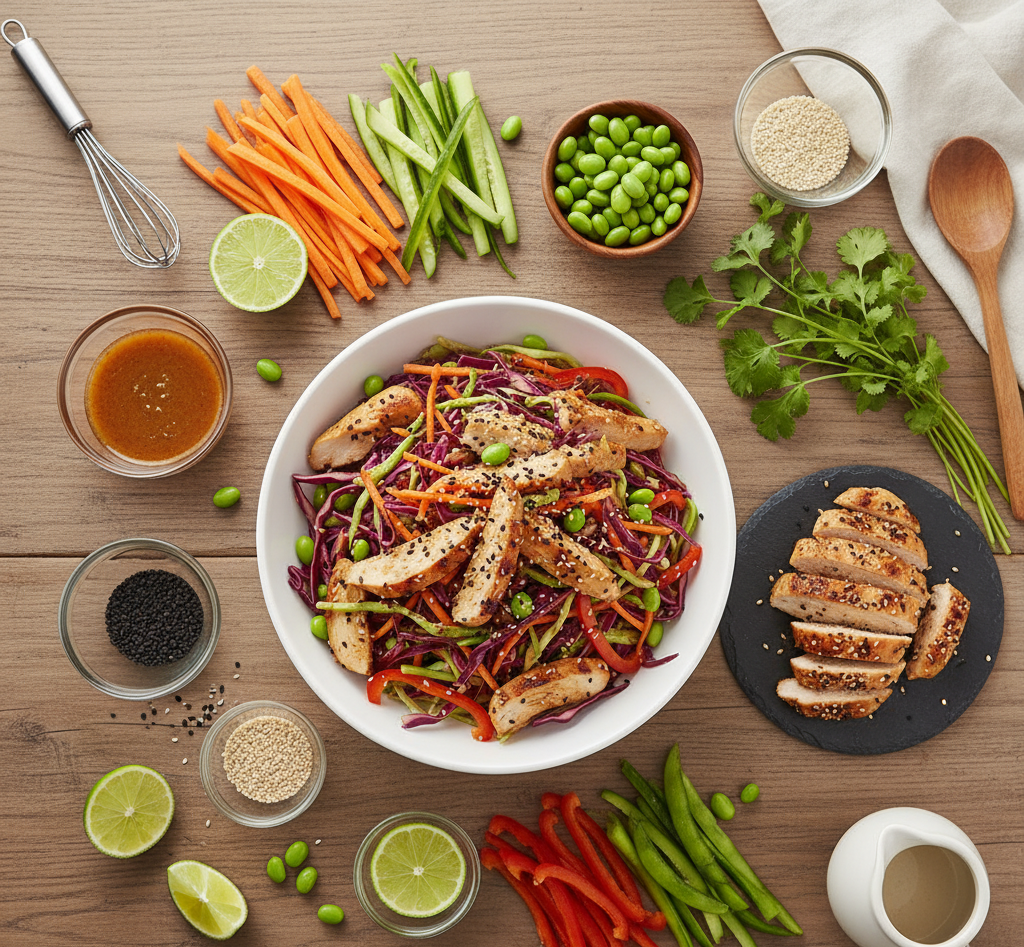 If you’re looking for a salad that’s anything but boring, this Sesame Chicken Cabbage Crunch Salad is about to become your new favorite. It’s loaded with crisp cabbage, tender chicken, and a bold sesame dressing that ties everything together in the most delicious way.