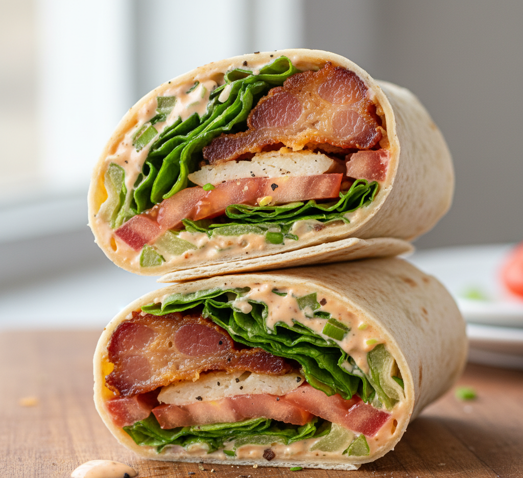 If you love a classic BLT sandwich, you’re going to fall head over heels for these Gourmet BLT Wraps with Secret Sauce. They take everything you adore—crispy bacon, juicy tomatoes, and fresh lettuce—and elevate it into a modern, flavor-packed wrap that’s perfect for any time of day.