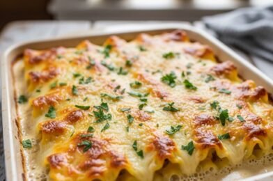 15 Minute Chicken Alfredo Lasagna Rolls: A Creamy, Cozy Chicken Dinner You’ll Love