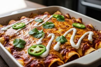 High Protein Chicken Enchiladas – Healthy Meal Prep Dinner You’ll Crave All Week