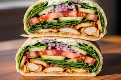 Mediterranean Chicken Shawarma Wraps with Garlic Sauce: A Flavor-Packed Homemade Favorite