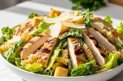 Easy Chicken Caesar Pasta Salad Recipe: A Fresh, Creamy, Crowd-Pleasing Meal