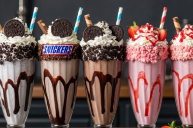 Irresistible Milkshake Recipes | Oreo Milkshake, Snickers Milkshake, Chocolate Milkshake & More