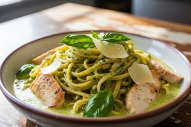 Creamy Chicken Pesto Pasta: A Rich, Flavor-Packed Comfort Meal