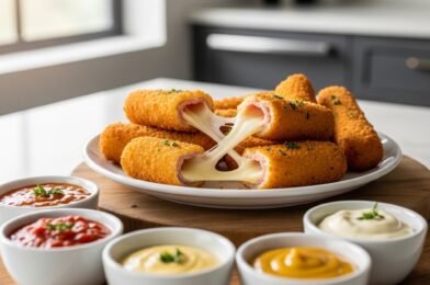 Ham and Cheese Sticks – A Savory Snack Delight