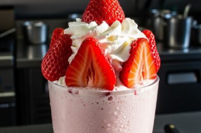 Best Ever Homemade Strawberry Milkshake Recipe (Creamy, Fresh & Easy)