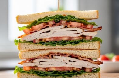 Ultimate High-Protein Club Sandwich 🥪 (Loaded, Satisfying & Easy to Make)