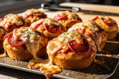 Easy Lunchbox Pizza Muffins: Quick Kid Lunches & Muffin Pan Lunch Ideas