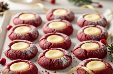 H1: Red Velvet Thumbprint Cookies – Festive & Elegant Holiday Treat