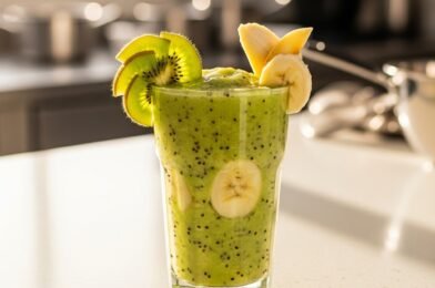 🥝 Kiwi Banana Smoothie: A Refreshing Tropical Delight