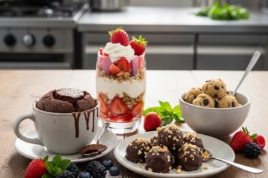 ⚡🍰 5 Minute Dessert Recipes – Quick, Easy & Irresistibly Delicious Treats