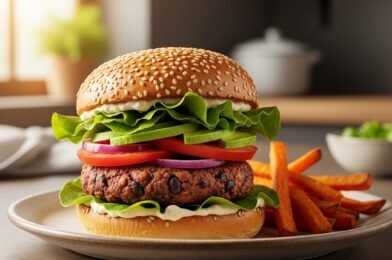 🍔 Black Bean Burgers: Flavorful, Healthy & Easy Homemade Recipe