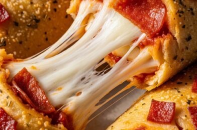 High Protein Pepperoni Pizza Rolls 🍕