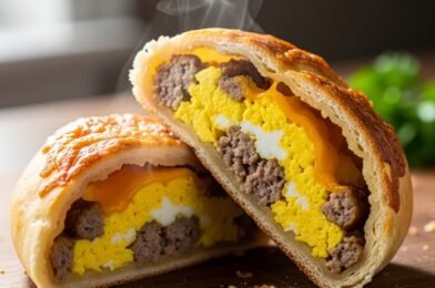 Quick & Delicious Sausage Egg Breakfast Rolls – The Perfect Brunch Bite!