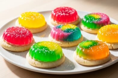 🌈 Jello Sugar Cookies – Soft, Chewy & Colorful Fun!