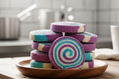 🌀✨ Magical Spiral Cookies: Creative Sweet Treats for Kid Desserts & Halloween Fun