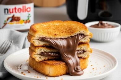 🍫 Air Fryer Nutella Toast Pies: Crispy, Gooey & Ready in Minutes