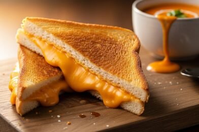 Crispy Air Fryer Grilled Cheese – The Ultimate Comfort Food Everyone Will Love 🧀🔥