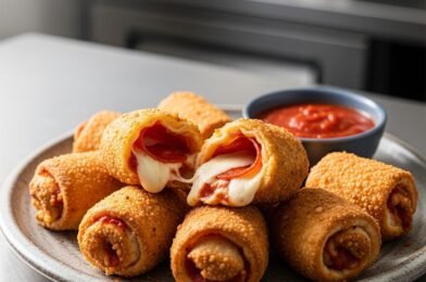 🍕 Crispy Air Fryer Pizza Rolls Your New Favorite Snack!