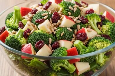 Honeycrisp Apple Broccoli Salad – Fresh, Crunchy & Naturally Sweet