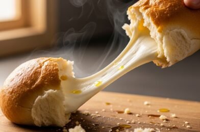 Soft and Cheesy Mozzarella Stuffed Bread – The Ultimate Gooey Comfort Recipe