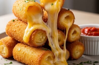 Crispy Cheese Rolls Recipe – Quick, Delicious Snacks Perfect for Any Occasion!
