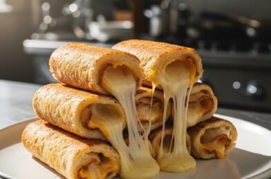 🧀 Quick Grilled Cheese Roll Ups for a Tasty Snack
