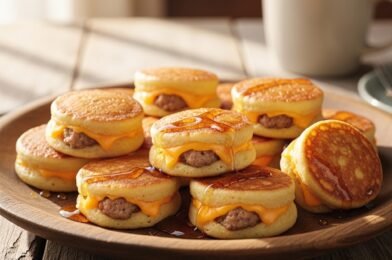 Savory Breakfast McGriddle Bites 🍳🥞