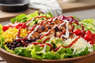 Healthy BBQ Chicken Chopped Salad Recipe – Fresh, Flavorful & Protein-Packed