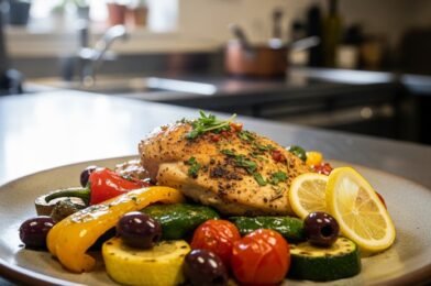 🍗 Mediterranean Chicken – A Fresh, Flavor-Packed Dinner You’ll Love