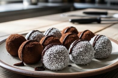 🍫 No-Bake Chocolate Balls – Easy, Rich & Irresistible Treats in Minutes