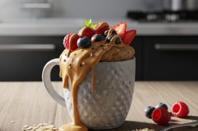 💪 Protein Mug Cake – A Quick, Healthy Dessert Ready in 5 Minutes