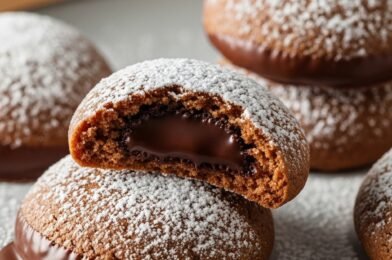 Brownie Cookies (Soft Gooey Chocolate Crinkle Cookies)