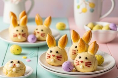 Easter Bunny Crescent Bites – Easy Easter Finger Food Ideas for Kids