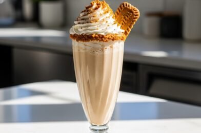 Creamy Biscoff Cookie Butter Milkshake