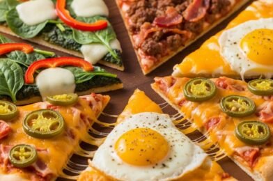 Easy Sheet Pan Breakfast Pizza Recipe for a Weekend Treat 🍳🍕