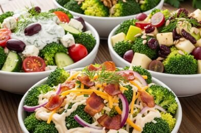 Broccoli Salad With Creamy Dressing – Easy Side Dish Recipe
