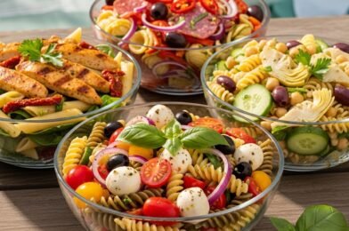 Zesty Italian Pasta Salad: Delicious Cold Pasta Salad Recipes With Italian Dressing Summer