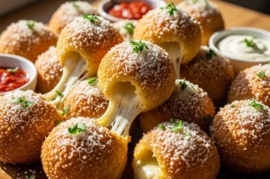 Cheesy Garlic Parmesan Bombs: Irresistible Burger Bliss!