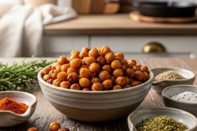 Crispy Roasted Chickpeas: The Ultimate Crunchy, Healthy Snack You’ll Crave