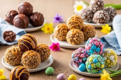Mini Cadbury Egg Protein Balls – Healthy Easter Snack Recipe