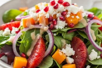 Winter Salad Recipe: Seasonal Greens & Fruits 🥗🍊
