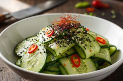 🥒 Asian Cucumber Salad – Crisp, Refreshing & Bursting with Flavor