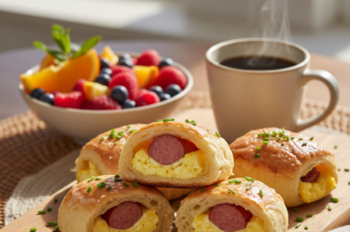 Quick & Delicious Sausage Egg Breakfast Rolls – The Perfect Brunch Bite!