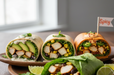 Southwest Chicken Wraps: Easy & Healthy Lunch Recipes