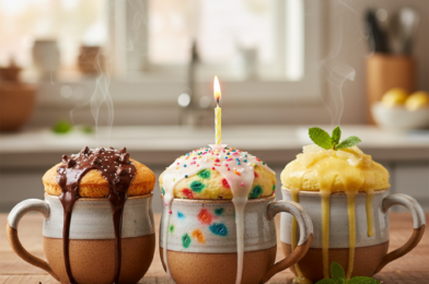 Vanilla Mug Cake Recipe (Soft, Fluffy & Ready in Minutes!)