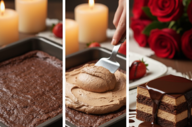 Layered Chocolate Mousse Brownies for Valentine’s Dessert Ideas (Rich, Romantic & Decadent)